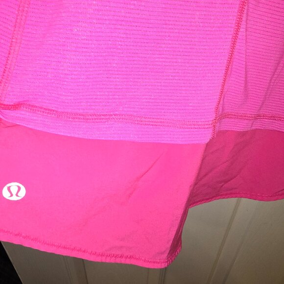 Lululemon hot pink tank, swiftly material - Picture 5 of 5